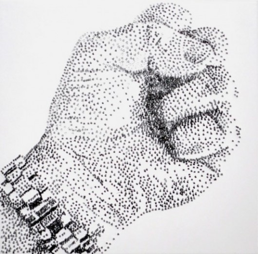 Arte con clavos